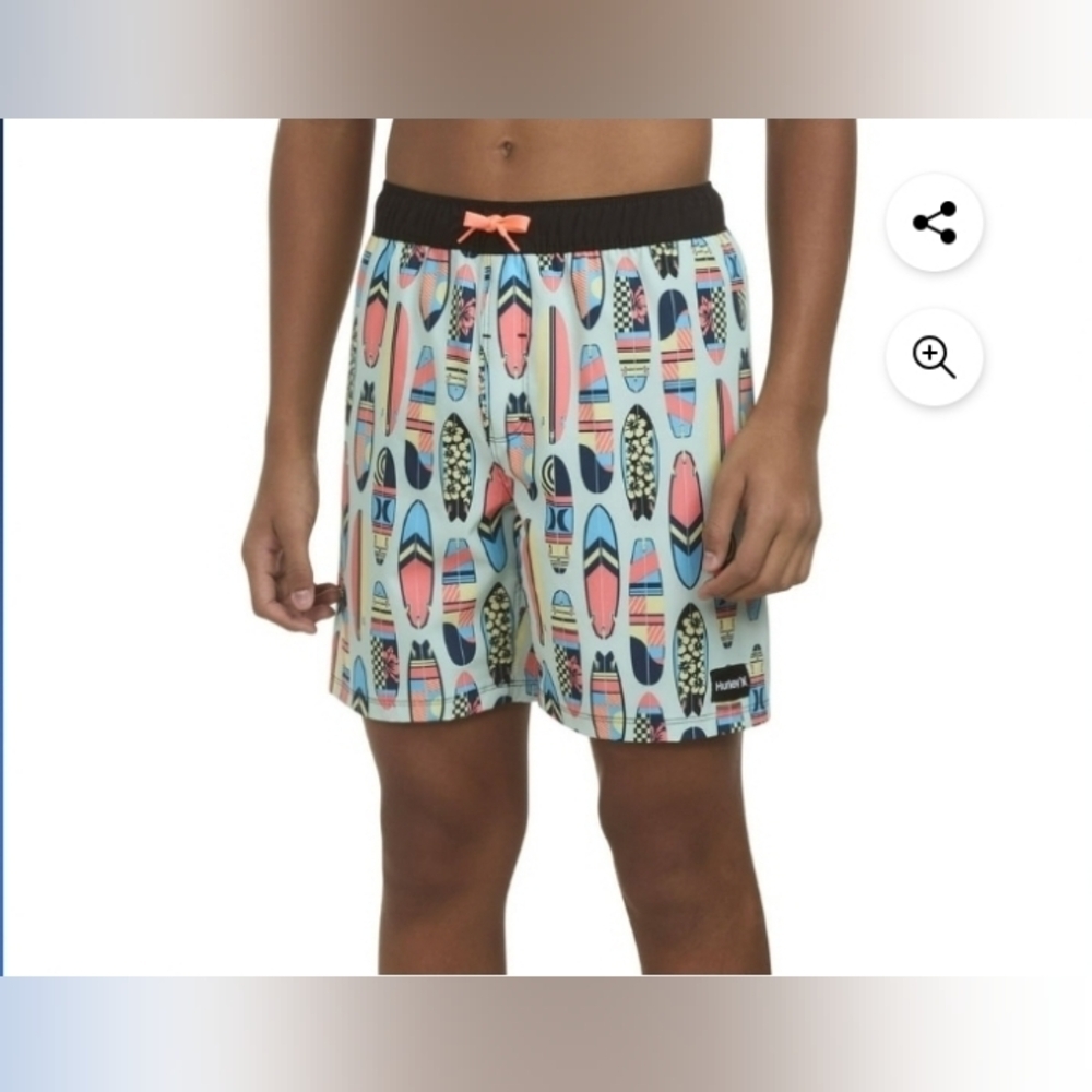 Hurley Boys Pull-On Swim Trunk